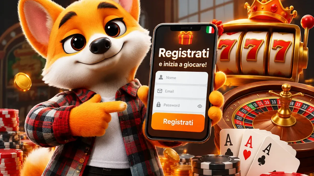 Registrazione su Corgibet Casino